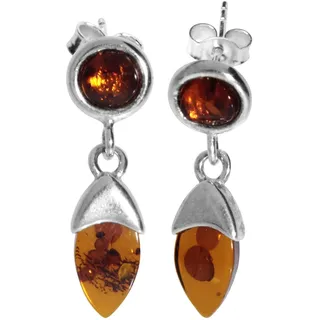 Ostsee-Schmuck Ohrhänger Talke Silber 925 Bernstein 26