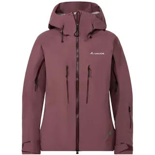 VAUDE Women's Monviso 3L Jacket II, Robuste Damen Hardshelljacke für Skitouren und Tiefschneetage, 3-Lagen-Material mit hoher Atmungsaktivität und Wassersäule