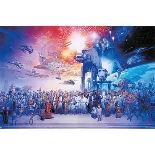 Star Wars Close Up Poster Cast (91,5cm x 61cm)