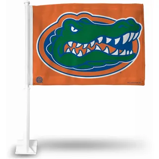 Rico Industries Org Mean Head Autofahne, Florida Gators, 16 x 19.5-