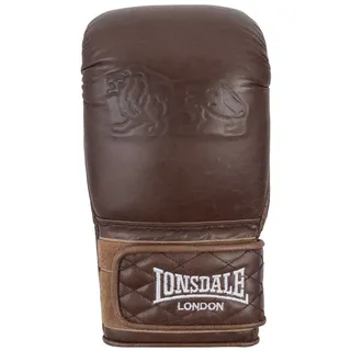 Lonsdale Vintage Bag Gloves Leather Boxing Bag Mitts S/M