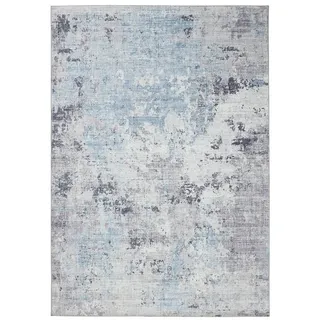 benuta pop Teppich Laury Grau 200x300 cm - Moderner Kurzflor-Teppich für Wohnzimmer