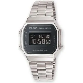 Casio Digital Edelstahl 36,6 mm A168WEM-1EF