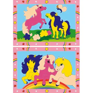 Ravensburger 27773 - Süße Ponys Malen nach Zahlen Junior