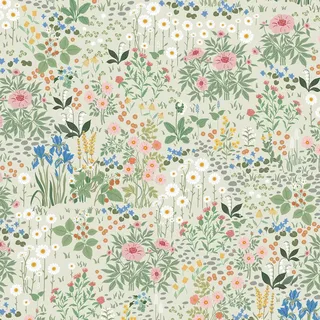 Timeet Selbstklebende Tapete Blumen 44x300cm Blumentapete Selbstklebend Beige Vintage Möbelfolie Vinyl Klebefolie Klebetapete für Schlafzimmer Wohnzimmer Küche Wand Schrank Möbel