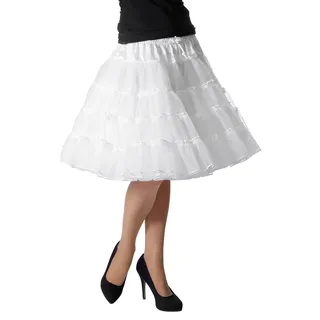WILBERS & WILBERS - Petticoat Damen, voluminöser Rock mit Tüll | Tüllrock für Karneval, Mottoparty, Festival Outfits