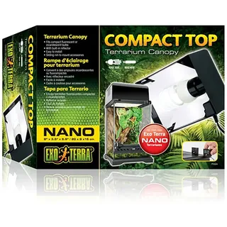 Exo Terra Kompakte Terrarium-abdeckung - Black - 90 cm