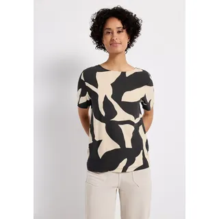 STREET ONE Print-Shirt Grau 38