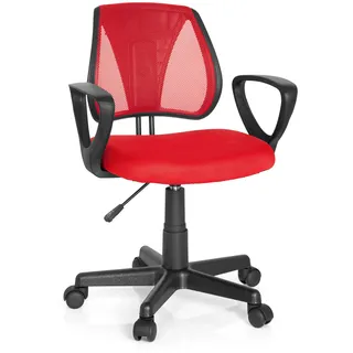 HJH Office Kiddy CD Netzstoff Rot