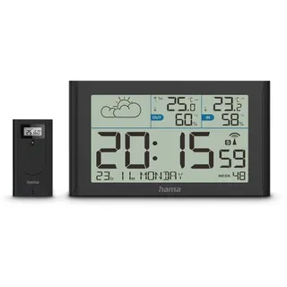 Hama Wetterstation Sylt Schwarz 00222216