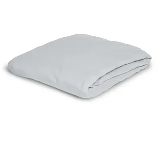 IRISETTE Spannbettlaken Jersey 140 x 200 - 160 x 200 cm Silber