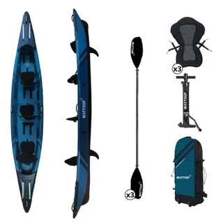 Wattsup Torpedo 3p Aufblasbares Kajak Blau