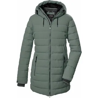 KILLTEC KOW 55 WMN QLTD PRK Damen Steppparka, Größe:44 - Grün
