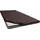 Topper-Spannbettlaken Jersey-Elasthan 180 x 200 - 200 x 220 cm braun 10 St.