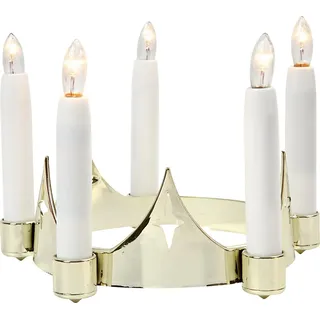 Konstsmide 1091-800, Gold, Kunststoff, IP20, 1062-030, 5 Glühbirne(n), Glühend - Gold