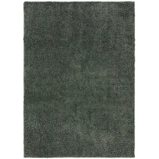 benuta Hochflorteppich Soho Hellgrün 120x170 cm , Kunststoff , Rechteckig , 120x170 cm , pflegeleicht , Teppiche und Böden, Teppiche, Hochflorteppiche & Shaggys