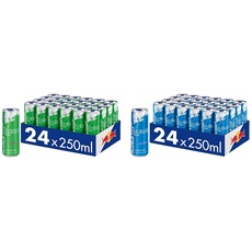 Set: Red Bull Energy Drink Green Edition, 24 x 250 ml Dosen, EINWEG & Red Bull Energy Drink Sea Blue Edition, 24 x 250 ml Dosen, EINWEG