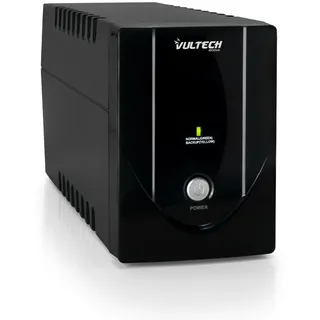 Vultech ups1200va-lite Line-Interaktiv, 1,2 kVA, 600 W, Pseudo sine, 145 V, 290 V,