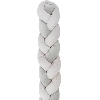 Kikkaboo Geflochtener Schutz 3 Zöpfe 210 Cm 20 Cm - Grey - One Size