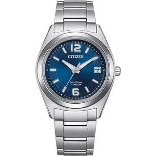 Citizen Damen Analog Quarz Uhr mit Titan FE6151-82L