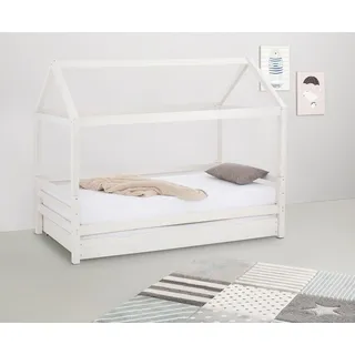 OTTO home Kinderbett »Alpi« inklusive Bettschubkasten und Lattenrost, Liegefläche 90x200 cm, weiß