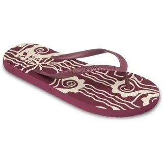 Sandale BILLABONG "Dama", Damen, Gr. 6(37), lila (cranberry), Obermaterial: 100% SEBS / Innensohle: 38% EVA, 33% EVA, 29% Gummi / Außensohle: 38% EVA, 33% EVA, 29% Gummi., Schuhe Sandale