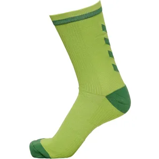 hummel Elite Indoor Socken Low Pa Gelb/Grün 27