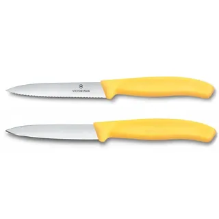 Victorinox Swiss Classic Gemüsemesser 10 cm 2-tlg. Gelb