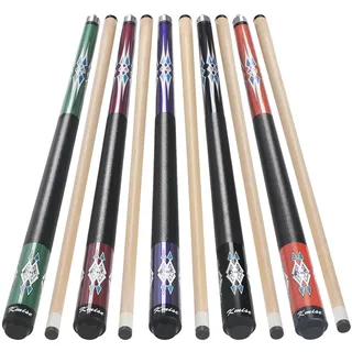 Kmise Billardqueue-Set mit 5–58 Zoll, professionellem Billardqueue aus kanadischem Ahorn, Billardqueues für Erwachsene, 18–21 oz, mehrere Farben
