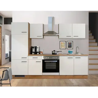 Flex-Well Küchenzeile Vintea 270 cm weiß