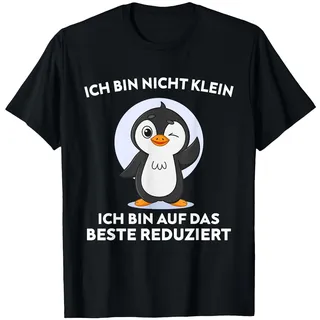 Pinguin Ich Bin Nicht klein ich Bin auf das Beste reduziert T-Shirt, Herren, Schwarz, L