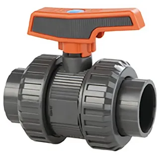 Cepex 36507 Pvc-u Ø75 Kugelhähne Standardsortiment Pe Epdm Lösungsmittel-steckdose Blaue Markierung - Grey - One Size