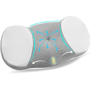 Ainiv Memory Foam Kissen Ergonomisches Kissen, Kopfkissen für Seiten, Rücken- und Bauchschläfer, Verbesserung der Schlafqualität