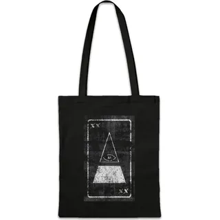 Urban Backwoods Tarot The Eye of Illuminati, Stofftasche, Farbe: Schwarz - Schwarz