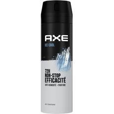 Axe Ice Cool Anti-Transpirant für Herren, 72 Stunden Feuchtigkeitsschutz, 6 x 200 ml