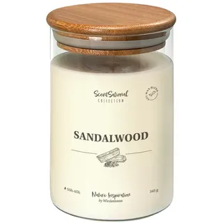 Duftkerze im Glas "Sandalwood" 345g, 1 Stück