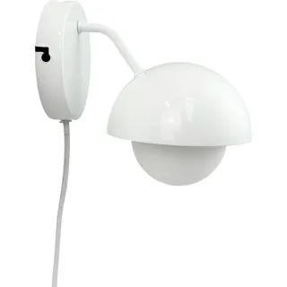 Wandleuchten Wandlampe LED Wandbeleuchtung Leselampe Wand Nachttischlampe Wohnzimmer Metall Schlafzimmer Rose weiß - Weiß