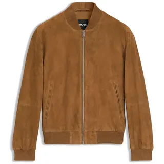 Boss Muller 10248409 01 Lederjacke - Dark Beige - 52