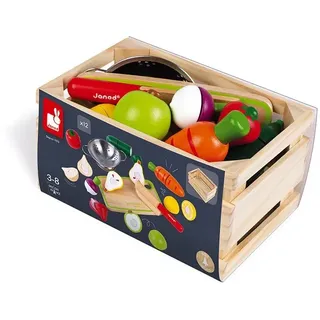 Janod Obst & Gemüse Maxi Set - Multicolor - 3-8 Jahre