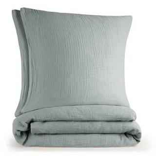 Blumtal Bettwäsche, Grau, Textil, 200x220 cm, Schlaftextilien, Bettwäsche, Bettwäsche