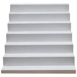 Ben'n'jen Wandregal , Weiß , Metall , 7 Fächer , 33.4x28.6x35.8 cm , Reach, Bsci , Wohnzimmer, Regale, Wandregale