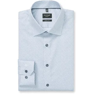 OLYMP Langarmhemd »No 6« Businesshemd, super slim, New York Kentkragen