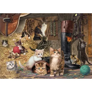 DINO Puzzle Secret Collection: Katzen 1000 Teile