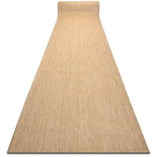 rugsX Läufer Sisal Sion 80/300 cm , Beige , Textil , Rechteckig , 80x300 cm , Teppiche und Böden, Teppiche, Teppichläufer, Läufer