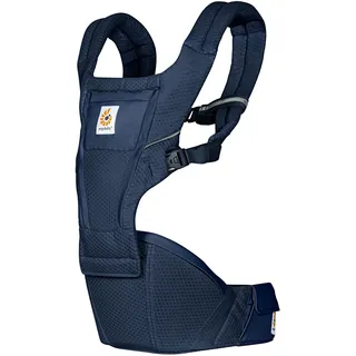 Ergobaby Alta Hip Seat Babytrage mit Babyhüftsitz für Babys und Kleinkinder ab 4 Monaten (5,5 kg - 20,4 kg), Hüftsitz Trage Hüfttrage mit SoftFlex Mesh