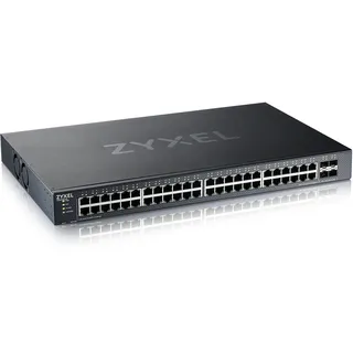 ZyXEL XGS1935-52 52-Port Smart Managed Switch | Black