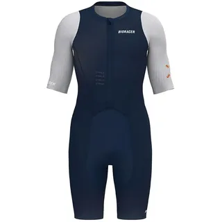 Bioracer Icon Kurzarm-trisuit - Nautica / Cool Grey - XL