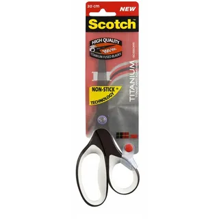 Scotch Schere 20 cm, Präzisionsschere für Linkshänder, ideal für täglichen Gebrauch