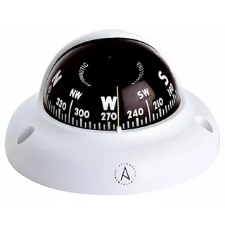 autonautic instrumental Oberflächenmontage-Kompass C3002 Weiß