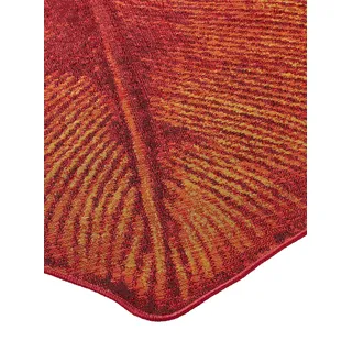 Teppich HEINE HOME Gr. 2, orange (terra), B:80cm H:3mm L:165cm, Kunstfaser, Polyester, Polypropylen, Teppiche, Teppich